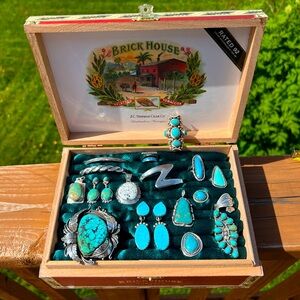 Vintage Cigar jewelry box